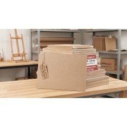 2.8 mm 35x50 cm Ham MDF Duralit Resim Altlığı