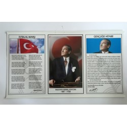 Milli Levha Çıtalı 46x80