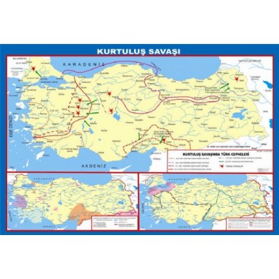 Kurtuluş Savaşı Haritası