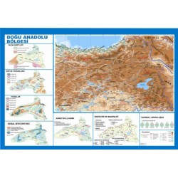 Doğu Anadolu Bölgesi Haritası