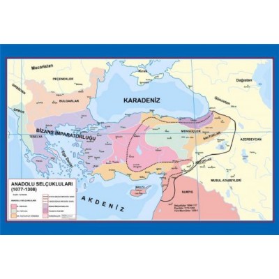Anadolu Selçukluları Haritası