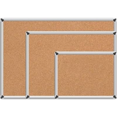 Alüminyum Çerçeveli Mantar Pano 60x120 cm Alüminyum Çerçeveli Mantar Pano 60x120 cm