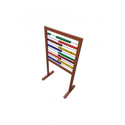 Ahşap Ayaklı Abaküslü 100 Boncuklu 55x100 cm Ahşap Ayaklı Abaküslü 100 Boncuklu 55x100 cm