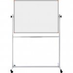 Emaye Yazı Tahtası Tekerli Mobil Çift Yüzlü 120x140 cm Emaye Yazı Tahtası Tekerli Mobil Çift Yüzlü 120x140 cm