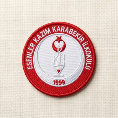 Nakışlı Okul Arması - Cübbe ve Üniforma Logosu Nakışlı Okul Arması - Cübbe ve Üniforma Logosu