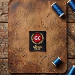 Özel Baskılı ve Nakışlı Okul Arması - Mezuniyet Cübbe Amblemi (Logo 464)