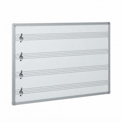 Müzik Çizgili Beyaz Yazı Tahtası - 120x140 cm (Duvara Monte) Müzik Çizgili Beyaz Yazı Tahtası - 120x140 cm (Duvara Monte)