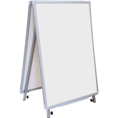 Üçgen Tip Çift Taraflı Manyetik Yazı Tahtası 50x70 cm | Ayaklı Sunum Tahtası Üçgen Tip Çift Taraflı Manyetik Yazı Tahtası 50x70 cm | Ayaklı Sunum Tahtası